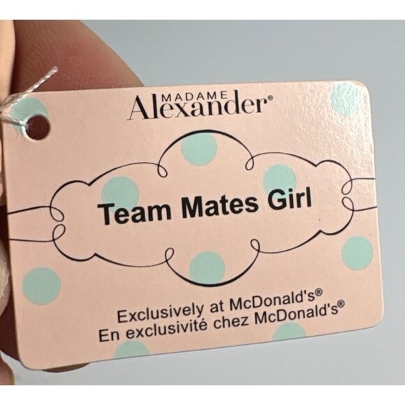 Madame Alexander Team Mates Baseball Doll Set Boy Girl McDonalds Sleepy Eyes - Picture 6 of 7